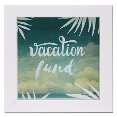 Lawrence Frames - Vacation Fund Box - 8 Inch Square, 2.4 Inch Depth