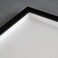 20x20 Shadow Black Box Display Frame with White Acid-Free Backing UV Acrylic &amp; Hanging Hardware - with 3/4" Usable Depth - Great Magazine Display Solid Wood Frame Shadowbox