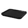 HOMMP Plastic Rectangular Fast Food Serving Trays, Set of 4
