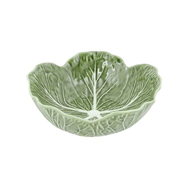 Bordallo Pinheiro Cabbage Green Large Bowl