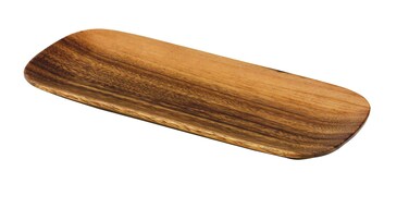 Pacific Merchants Trading Acaciaware Oval Tray, 12-Inch by 5-Inch by 0.75-Inch