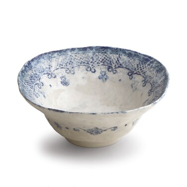 Arte Italica Burano Serving Bowl, Small, Blue