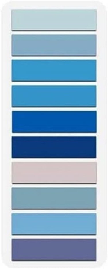 200 Pcs Blue Sticky Index Tabs, Page Markers Notes Tabs Writable and Repositionable Book Flags Tabs Strip Index Tabs Self-Stick Note Pads Index Tabs for Page Marking Classify File