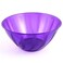 Maryland Purple Plastic Large Bowl (164 oz.) 1 Pc. - Chic Swirls Design, Perfect for Dinner Parties, Events, Gatherings, Everyday Use, Appetizers, &amp; Desserts
