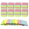 Ayearparty 120 Pads Sticky Notes 3x3 Inch Bright Colors Self Stick Pads Bulk Small Note Pads Memo for Office School Teacher Meeting Home Supplies 50 Sheets/Pad Total 6000 Sheets