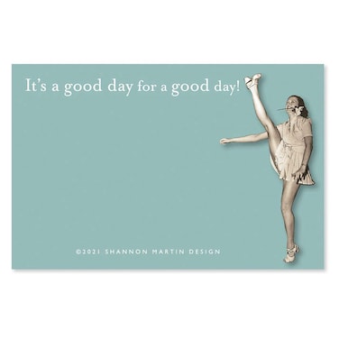 Shannon Martin Design SMS93 A Good Day Sticky Note N/A N/A
