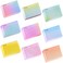 to Do List Sticky Notes, Gradient Color, 9 Pack/ 360 Sheets to Do List Notepad, Lined Sticky Notes, to Do List Planner, Daily to Do Notepad for Home Office School Planner Reminder Supplies, 3.94x2.75