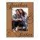KATE POSH - Brother &amp; Sister Engraved Natural Wood Picture Frame, Siblings Gifts, Wedding Gifts, Little Sister, Little Brother, Big Sister, Big Brother (4x6-Vertical)