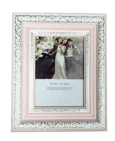 Lilian PC Polymer Environmental Exquisite Desktop Picture Frames, Pink, 8"x10