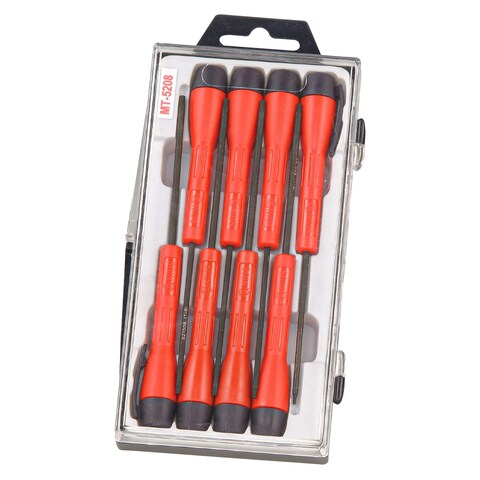 Genius Tools 8 Piece Micro-Tech Star Screwdriver Set MT-5208