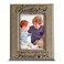 BELLA BUSTA -Brothers Picture Frame-Brothers Always Best Friends -Engraved Leather Picture Frame (5x7 Vertical)