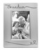 Haysom Interiors Beautiful Two Tone Silver Plated Grandson 4" x 6" Picture Frame with Black Velvet   Unique and Thoughtful Gift Idea