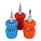 TC Sportline KU-20003 3-Piece 7 In 1 Stubby Multi-Bit Drivers Pocket Precision Screwdriver Set Tool Kit