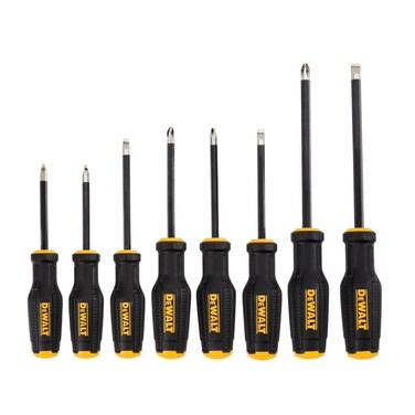 Dewalt Toughseries Screwdriver Set 8Pc
