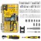 deli 75pcs Ratcheting Screwdriver Set,Socket Set,Precision Screwdriver Bit Set with Ratchet Wrench &iuml;&frac14;&dagger; Storage Case,Household Repair Tool Kits for Bike Watches and glasses,phones