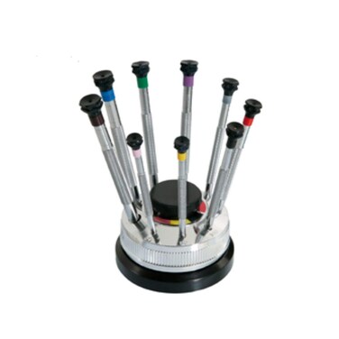 Boley Screwdriver assortment &acirc;&euro;&oelig;Bontech&acirc;&euro; on a rotating base set Germany Tools