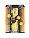 General Tools Ratcheting Screwdriver #WS-0201, 44 Piece Multibit Set with Universal Wrench Head, Yellow