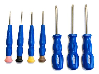 Silverhill Tools ATKS51 5-Point Star (Pentalobe) Screwdriver Set Sizes TS8 - TS30 (IPR8 - IPR30)