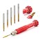 5-in-1 Multifunctional Eyeglass Screwdriver Kit   Mini Screwdriver for Glasses with Swivel Head and Strong Magnetic Tips   Premium Set for Eyeglass Sunglasses Electronics Phone Jewelry - By MaxoPro