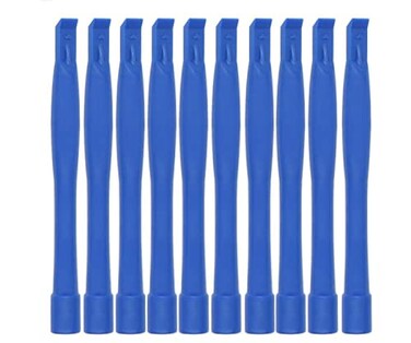 Deal Maniac Professional Plastic Screwdrivers Pry Opening Tool, Pry Bar, Opening Tool, Disassemble Tool, Repair Kit Set, For Game Console/Controller, Smartphone, Tablet, PC (10, Round)