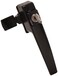 Hillman 853145 Keyed Pushbutton Latch Without Tie Down - Black 1-Pack