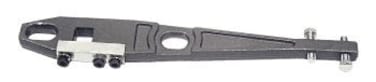 C.R. LAURENCE CRL8010S CRL Center-Hung Side-Load Arm Assembly for 1/2" Depth Top Rail