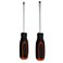 Edward Tools Harden Screwdriver Set Phillips and Flat Head - Magnetized CRV Steel Tips - Ergo Grip Handle - #2 Phillips, Slotted 1/4&acirc;&euro;