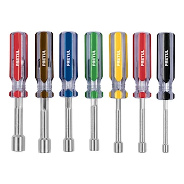 Set of screwdrivers, 7 rooms, Pretul