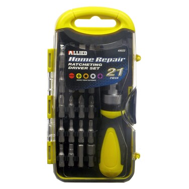 21 PC RATCHETING DRIVER SET