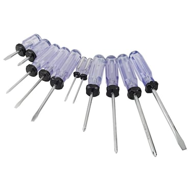 Tradespro 830310 11Piece Screwdriver Set + Pvc Handles