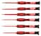 Platinum Tools 19110 1 KV Insulated Precision Screwdriver Set, 6 pc.(Pack of 6)