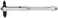 General Tools - 2551-2419 807X Ratchet Offset Screwdriver with Nos. 1 Silver