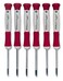 Xcelite XPTX600 Precision Chromium Molybdenum Steel Torx ESD Screwdriver Set, With Case, 6-Piece