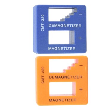 2 In 1 Magnetizer Demagnetizer Tool Set 2pcs Quick Magnetization &amp; Demagnetization Tool Purpose Magnetic for Screwdriver Drill Bits