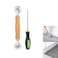 Rolling Screen Tool,Screen Tools for Installing Door Screens Window,Spline Tool,Screen Repair Tool Spline Roller for Installing Door Screen Window,with Steel Wheels and Layering Hook Tool