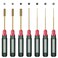 GLOBACT New Upgrade RC Screwdriver Kit RC Hex Driver Set RC Tool Kit RC Repair Tool Box for Traxxas TRX4M Axial SCX24 FMS FCX24 1/18 1/24 RC Mini Crawler &amp; Truck Car (7Pcs Dark Green)