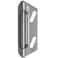 Ideal Security SK1 Spring-Loaded Strike Screen Door Hardware, Silver