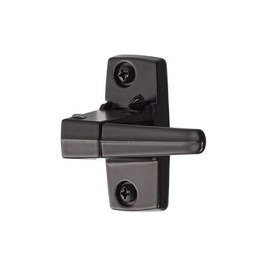 Ideal Security Inside Latch for Storm and Screen Doors, Black