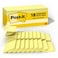 Post-it Pop-up Notes Original Canary Yellow Pop-up Refill Cabinet Pack, 3" x 3", Canary Yellow, 90 Sheets/Pad, 18 Pads/Pack
