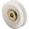 Prime-Line D 1716 Nylon Roller, Steel Ball Bearings, 1-11/16 In. Diameter, 7/16 In. Wide (2 Pack)