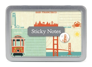 Cavallini Papers Cavallini Sticky Notes San Francisco