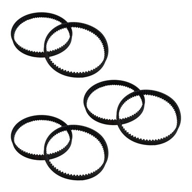 Crucial Vacuum Replacement Vacuum Belts Compatible with Dyson Part # 911710-01 &amp; Models DC17, DC-17, 8MM,8 MM, DC17 Animal Powerful Long Lasting Vac Belts (6 Pack)