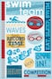 Karen Foster Design Acid and Lignin Free Scrapbooking Sticker Sheet, Swim Team