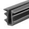 Prime-Line P 7741 19/64 In. x 200 ft., Gray Vinyl Glazing Channel (1 Roll)