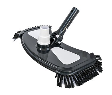 Pool Vacuum Head with Bottom &amp; Side Brushes   Weighted Body   Durable Premium Bristles   Swivel Hose Connection   Heavy Duty Cleaning for Pools