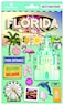 Paper House Productions Travel Florida Magic 2D Stickers, 3-Pack