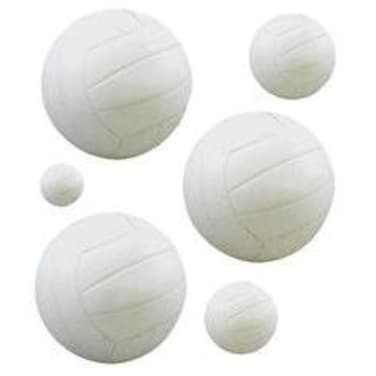 2 Sheets - Volleyball Stickers