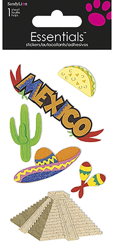 Sandylion Mexico Essentials Sticker, Large
