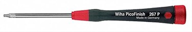 Wiha 26739 Screwdriver With Precision Soft PicoFinish Handle, Torx, T6 x 40mm