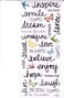Stickabilities Sticker Sheet - Inspiration Handwritten Words